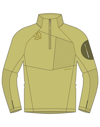 RAGGER 1/2 ZIP M T-SHIRT