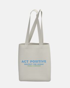 ACT POSITIVE TOTE HANDBAG