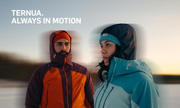 Ternua. Always in motion. Seguimos avanzando, gracias a vosotros.