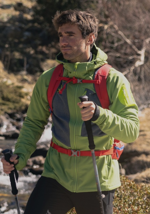 Green Hombre de senderismo Camping chaquetas Deportes finos ropa de piel  ropa - China Ropa deportiva y ropa de camping precio