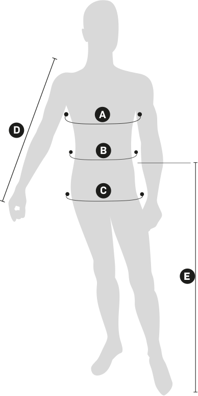 modèle taille homme
